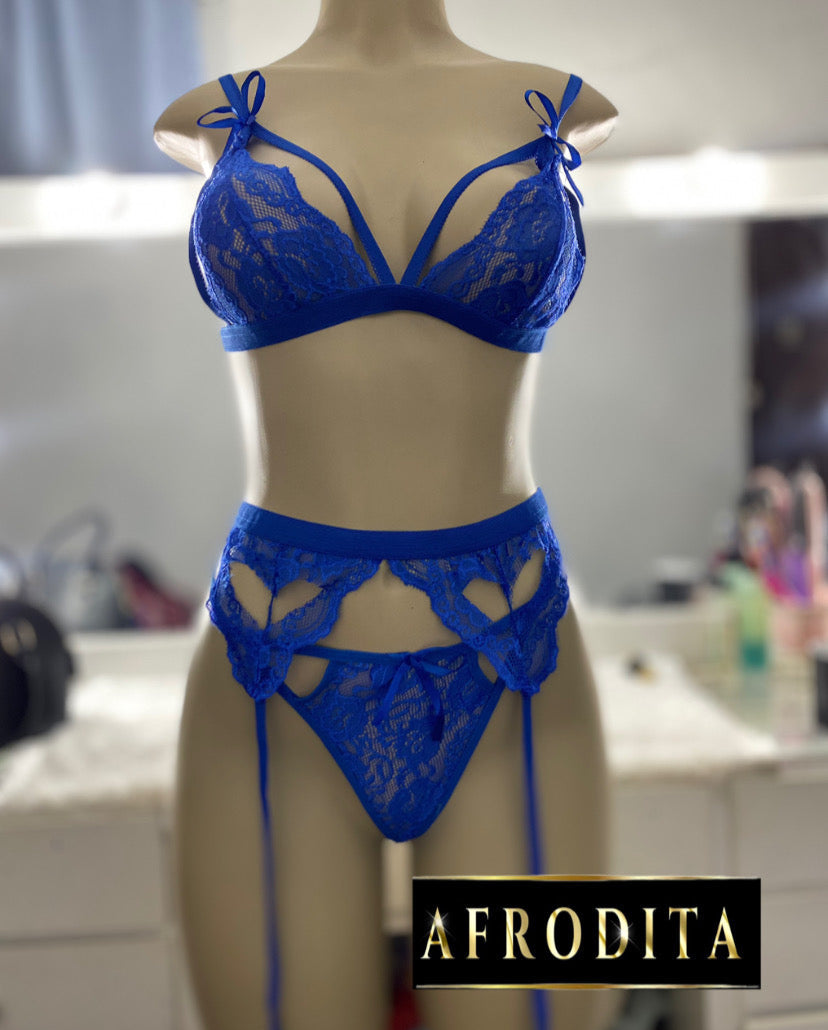 SET AZUL 3 PIEZAS CON TANGA